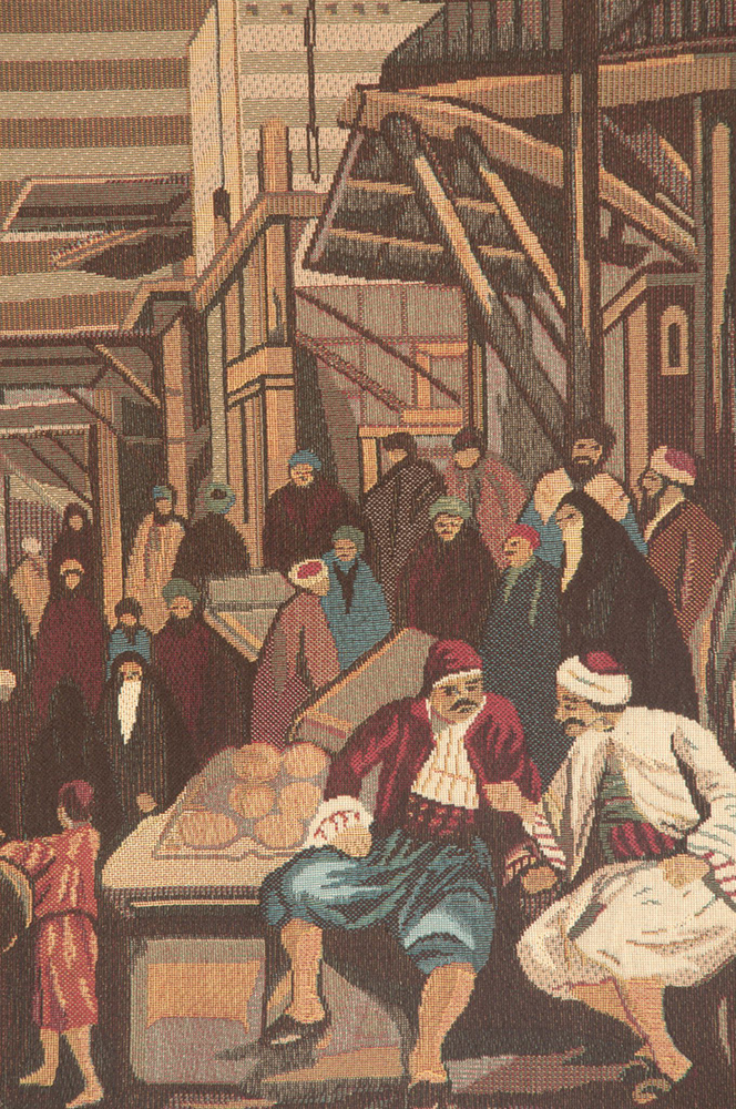 Market Square European Tapestry Charlotte Home Furnishings Inc