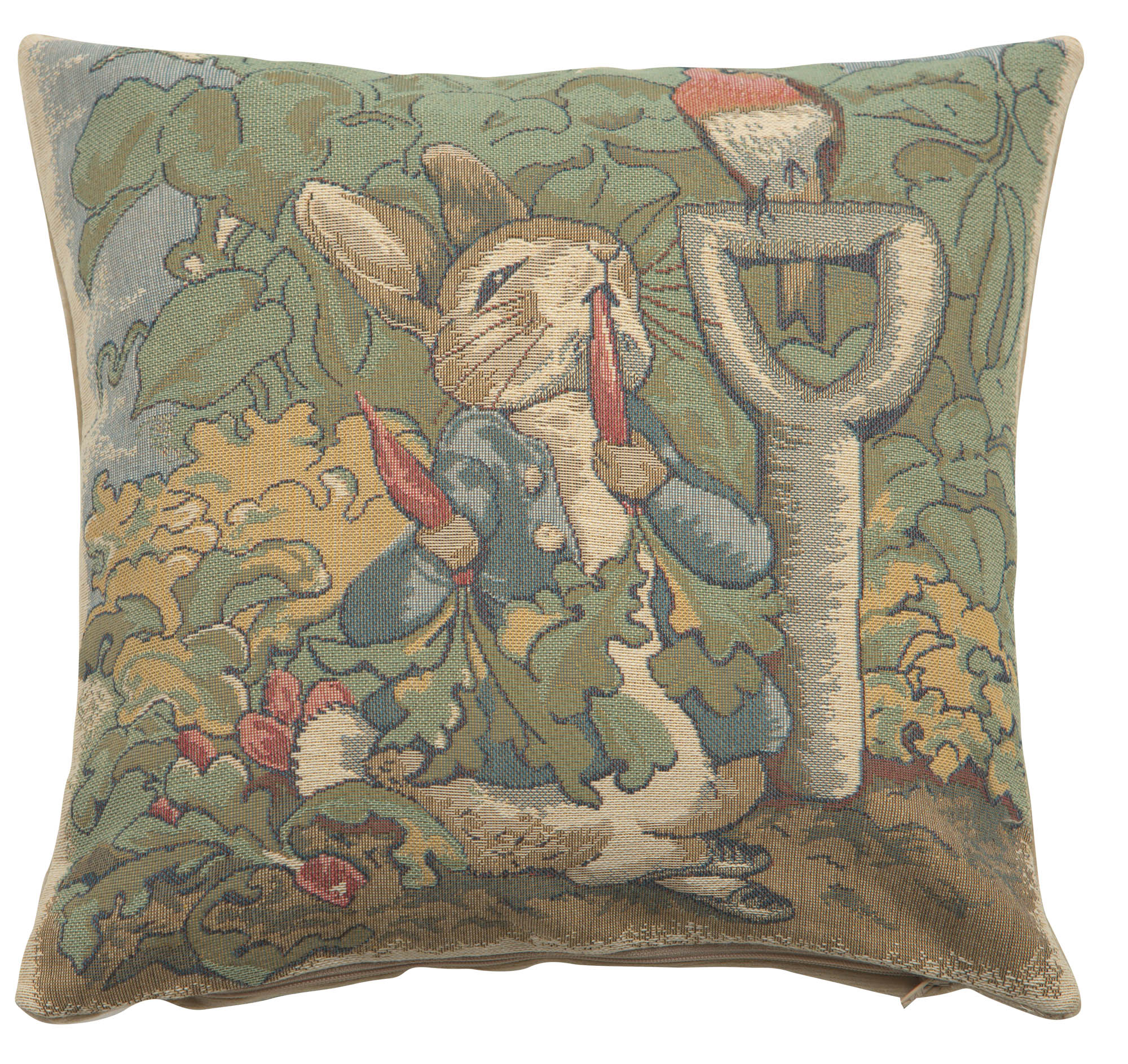 Peter Rabbit Beatrix Potter I Belgian Cushion Cover 14 in. x 14 in
