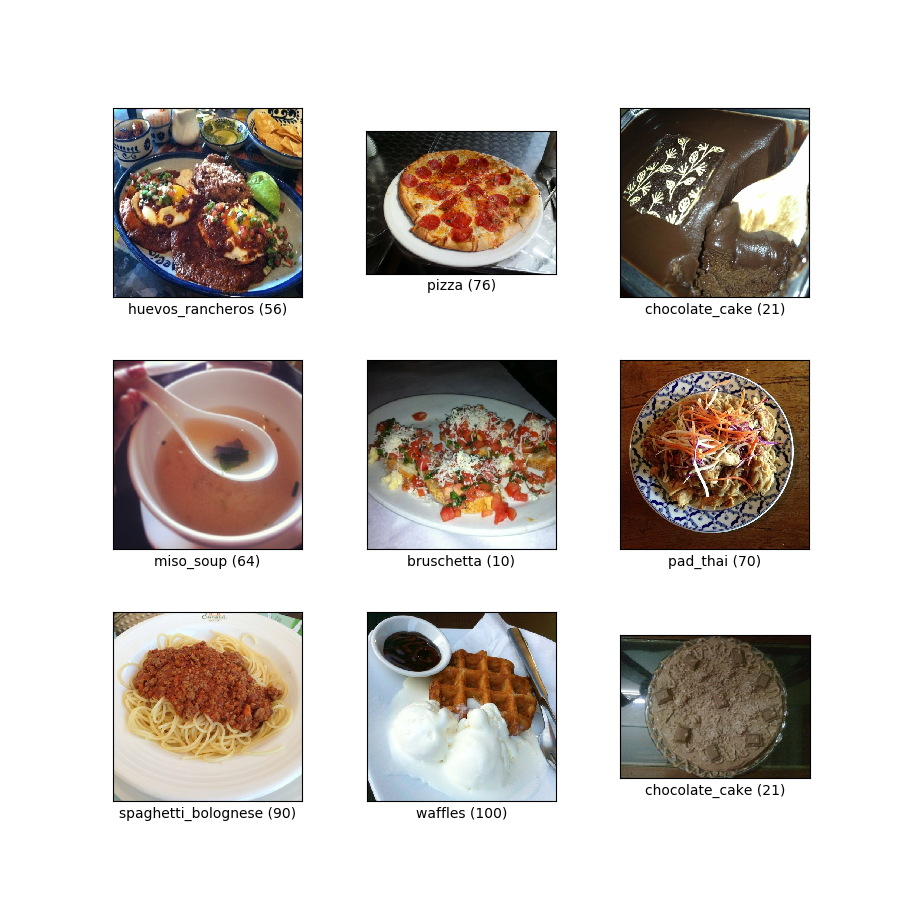 food101 TensorFlow Datasets