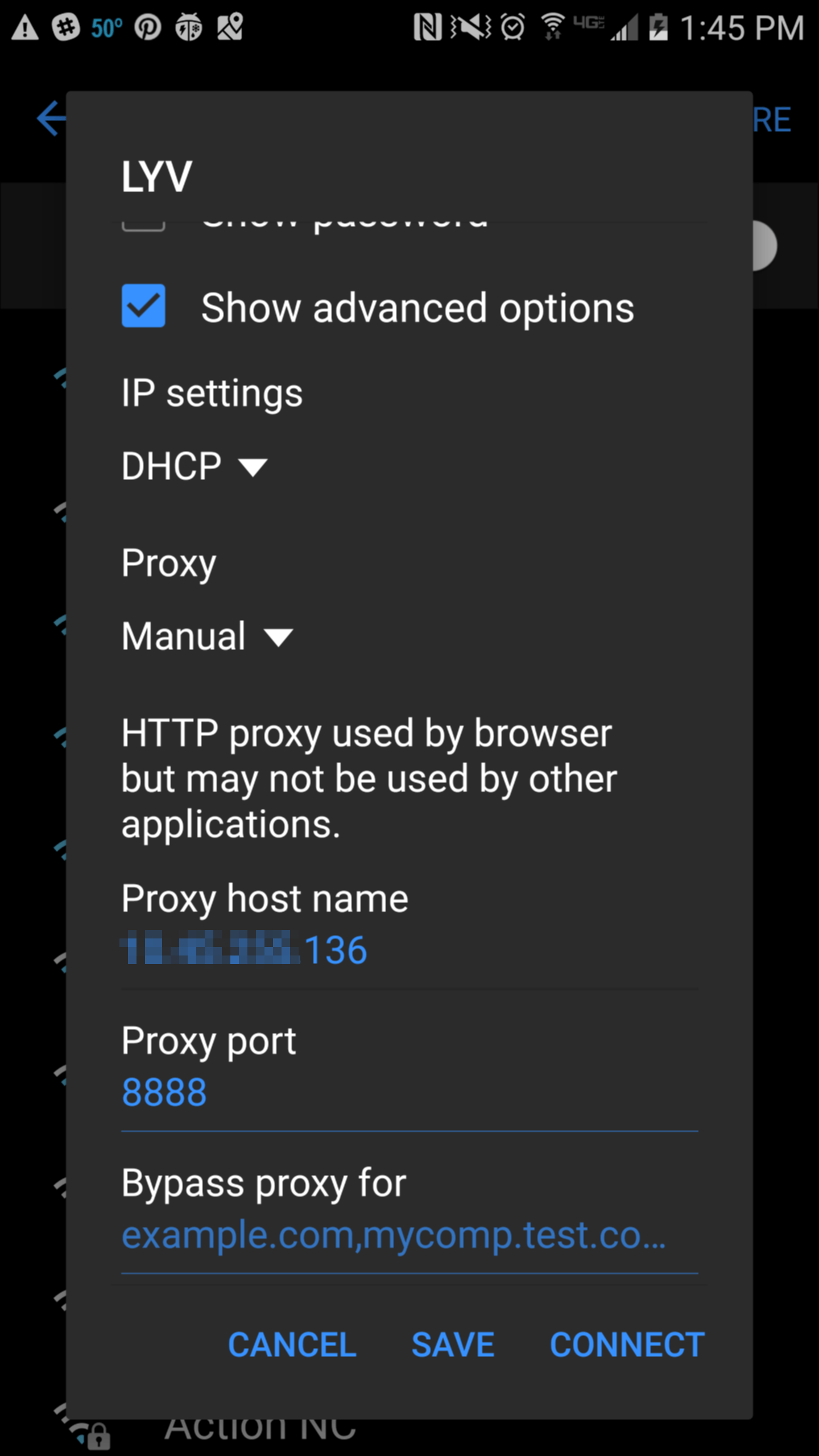 Ticketmaster Mobile Studio Charles Proxy with Android