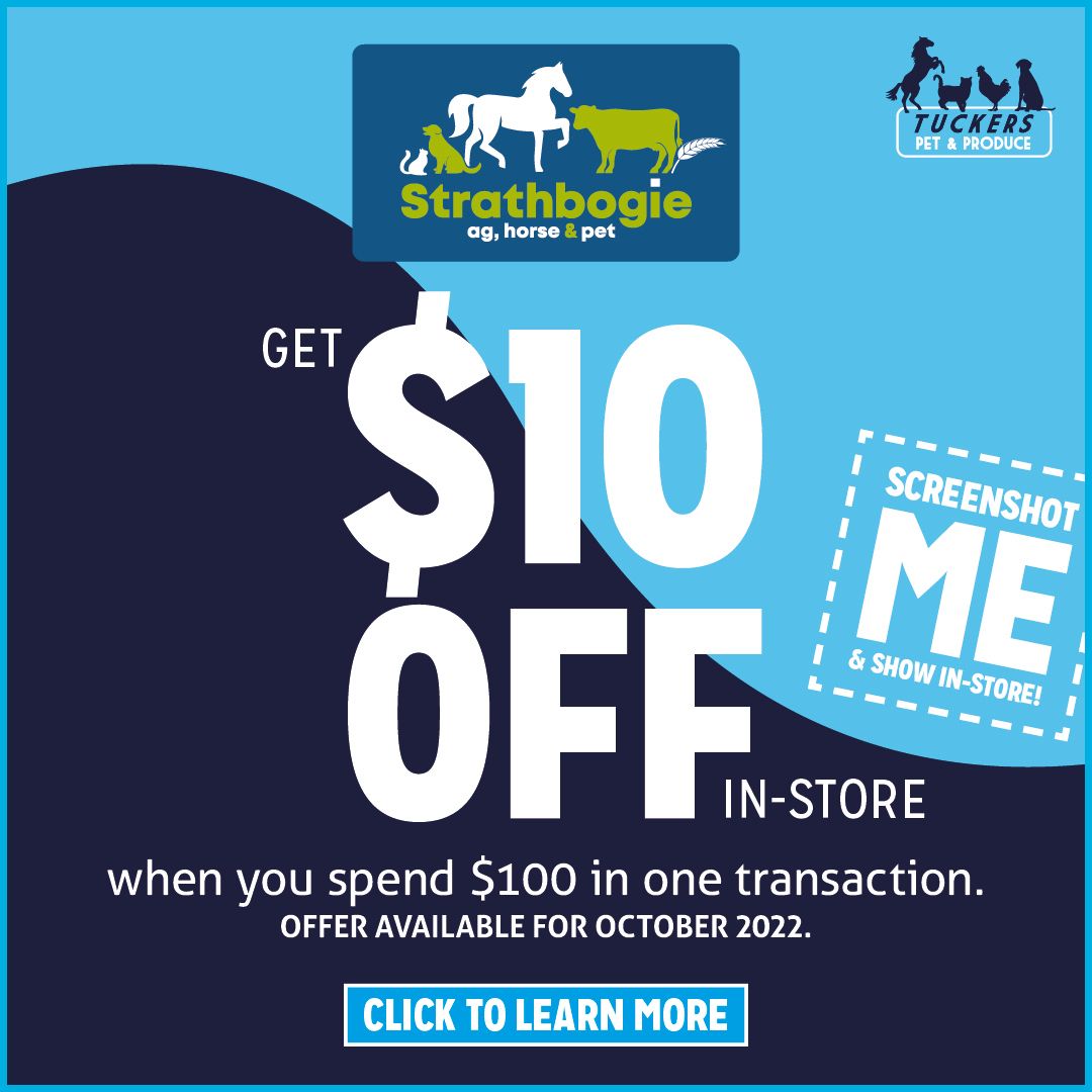 Mates Rates At Strathbogie Ag, Horse & Pet Tuckers