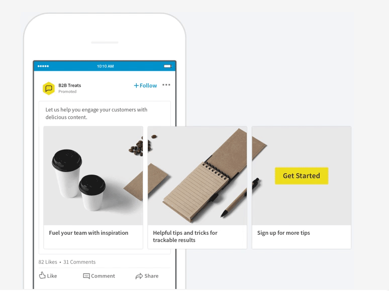LinkedIn Carousel Ads What They are, What to Use Them for, Ad Specs