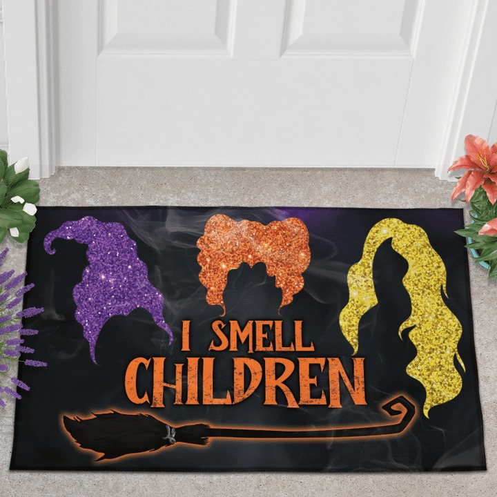 Disney Halloween Front Door Decorations Hocus Pocus Doormat Wiseabe