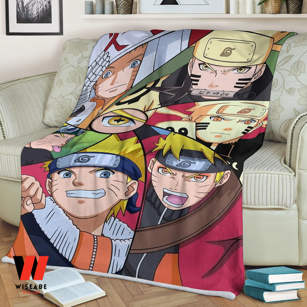 Anime Naruto Blanket, Gifts For Naruto Fans Wiseabe Apparels