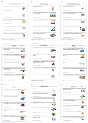Free Interactive and Printable Multiplication Worksheets