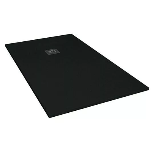 700mm Rectangle Shower Tray Black Slate Get My Taps