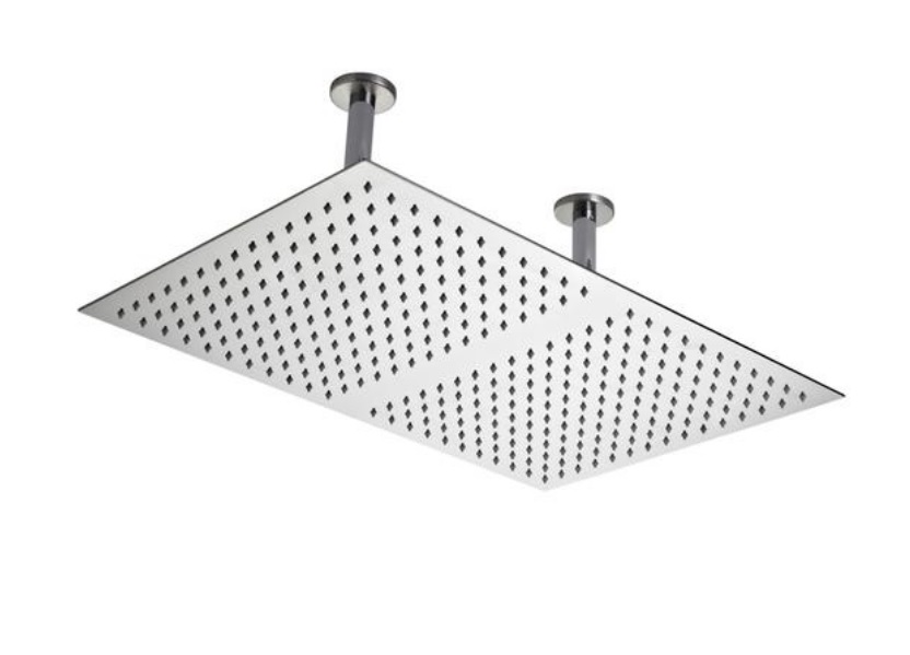Rectangular Ceiling Shower Head Stainless Steel Get My Taps