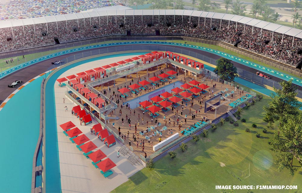 Miami Is Building A Beach Club Inside Its F1 Circuit WTF1