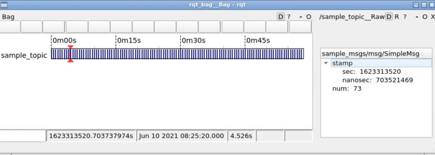 ROS2 Foxyでrqt_bagを使えるようにする