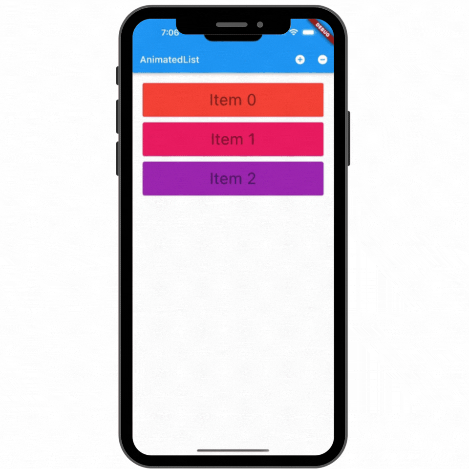 【Flutter Widget of the Week 32】AnimatedListを使ってみた