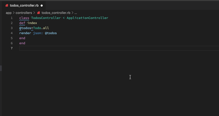 VSCodeでRails開発環境を整える