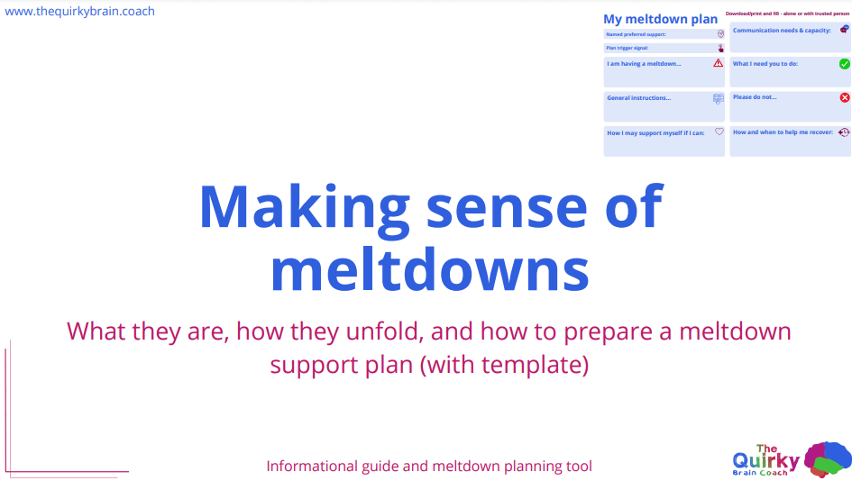 Making sense of meltdowns what they are, how they unfold, and how to