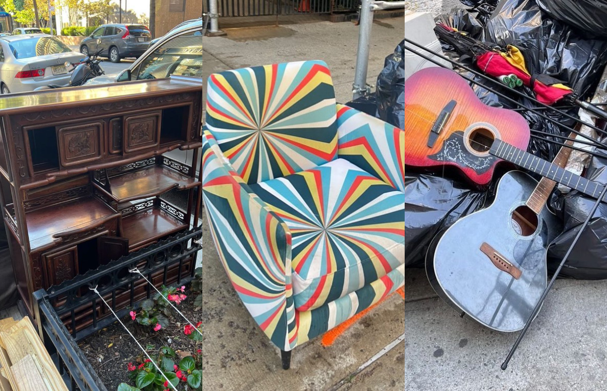 “Stooping” o recoger muebles de la calle, la nueva moda en Nueva York