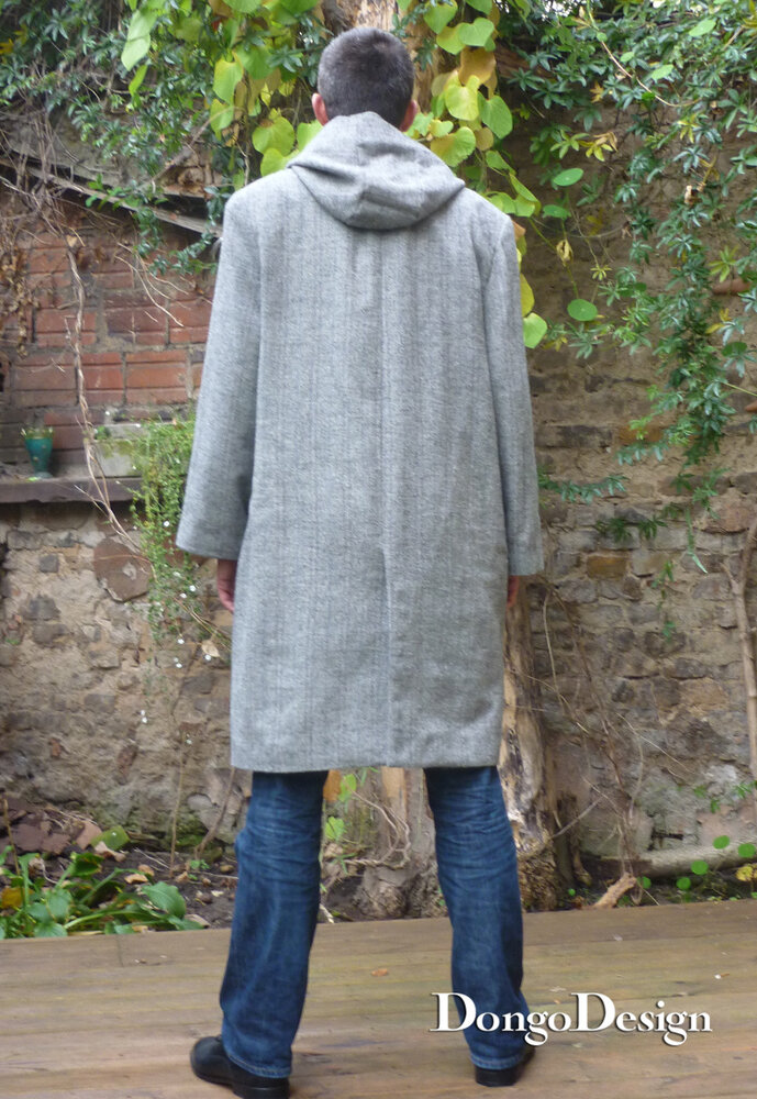 PDF sewing Pattern EBook Men`s Coat Ralph