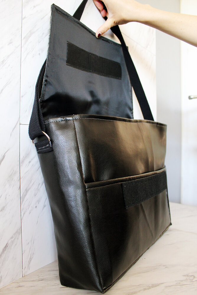 Adult Messenger Bag w/ Velcro Pockets