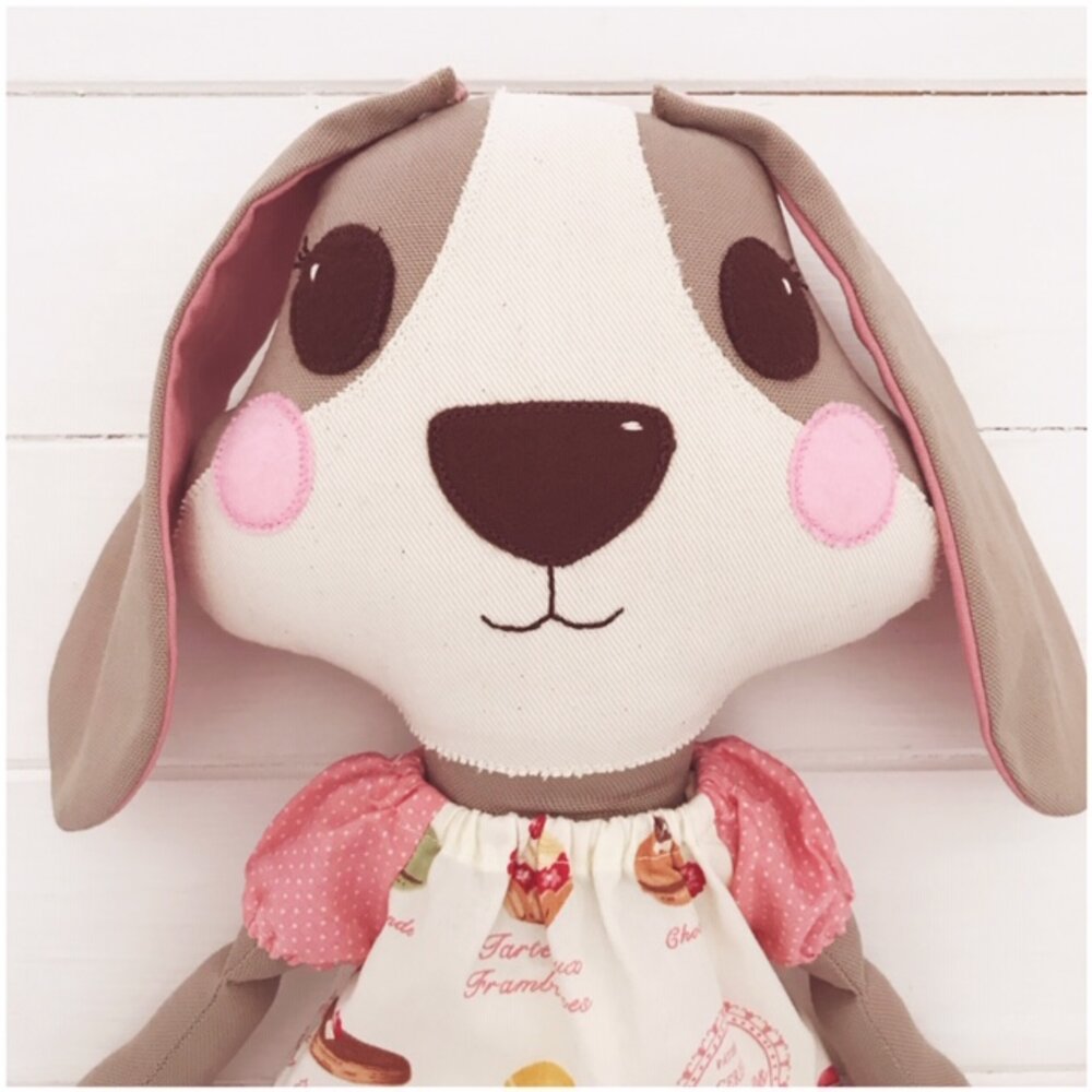 Bunny Rabbit Dress Up Cloth Doll PDF