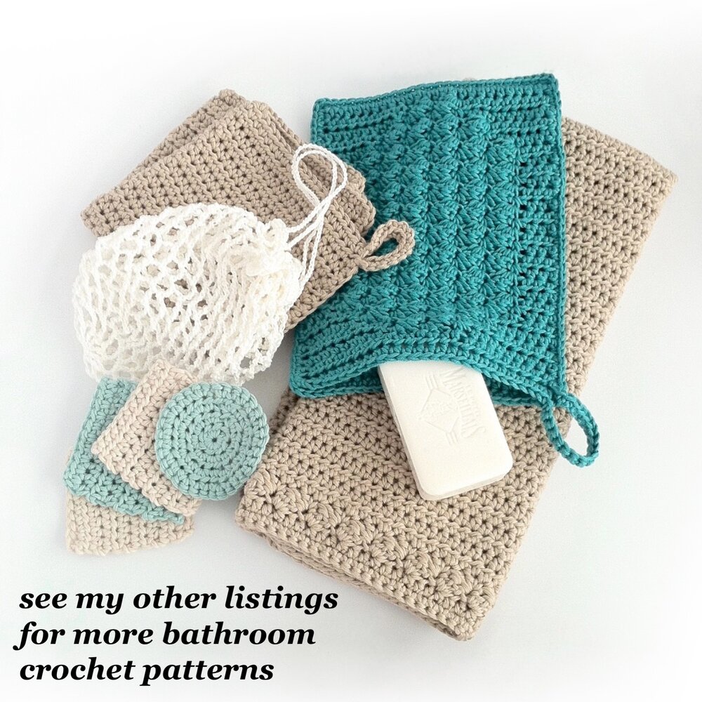 Wash Mitt Crochet Pattern