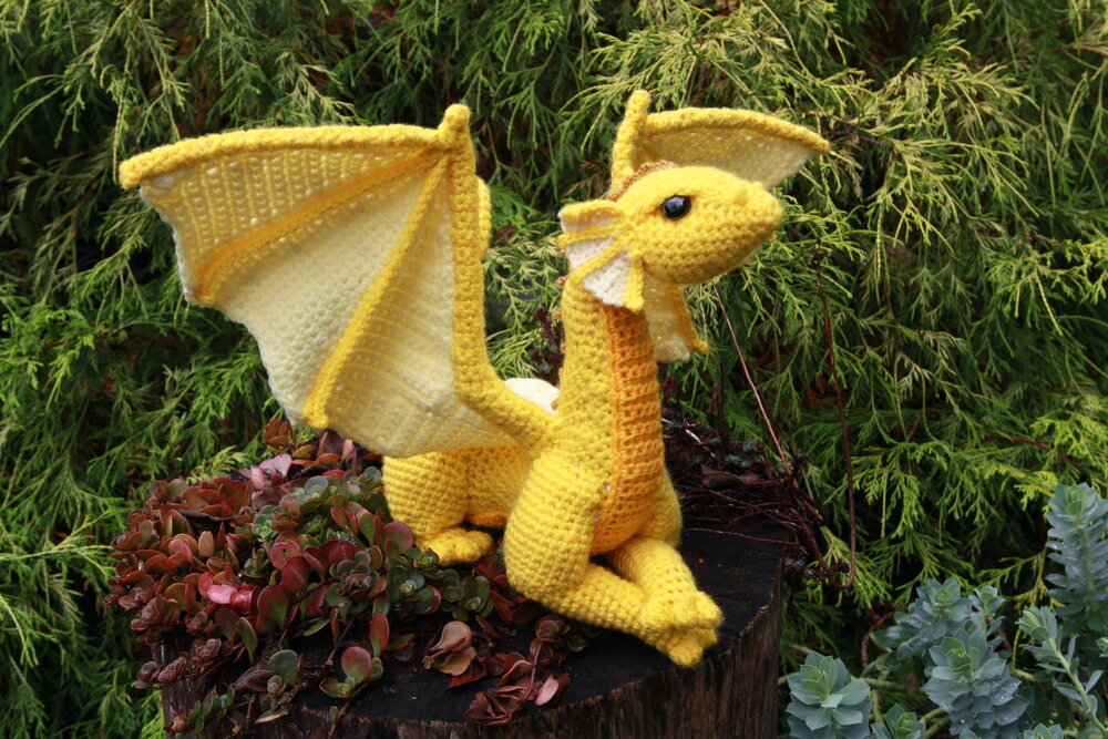 Adult Dragon Front Legs Crochet Pattern (ADDON)