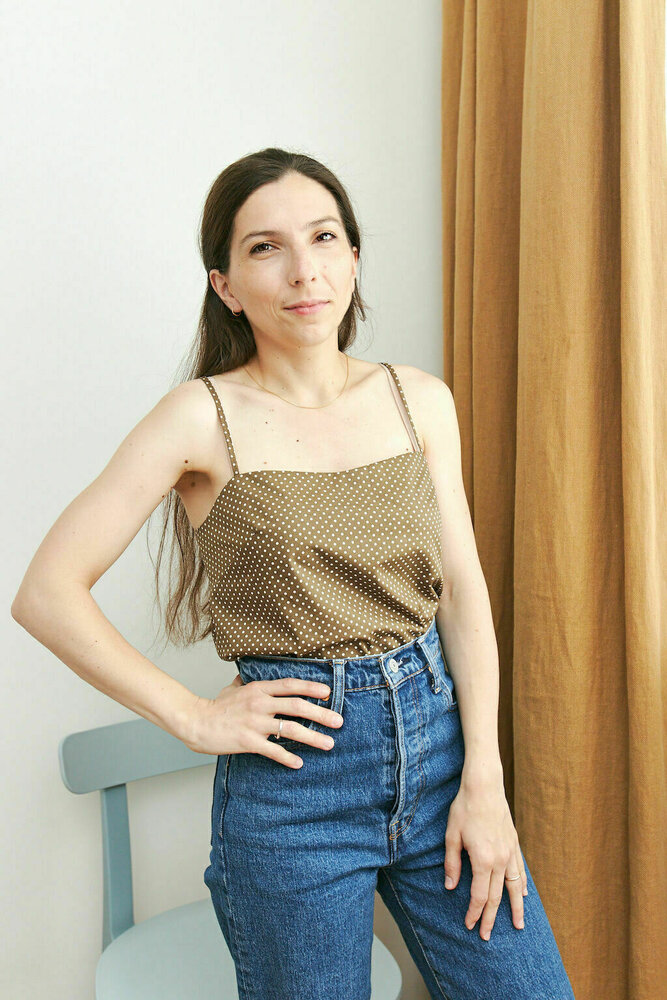 Camisole and slip dress PDF pattern Dune