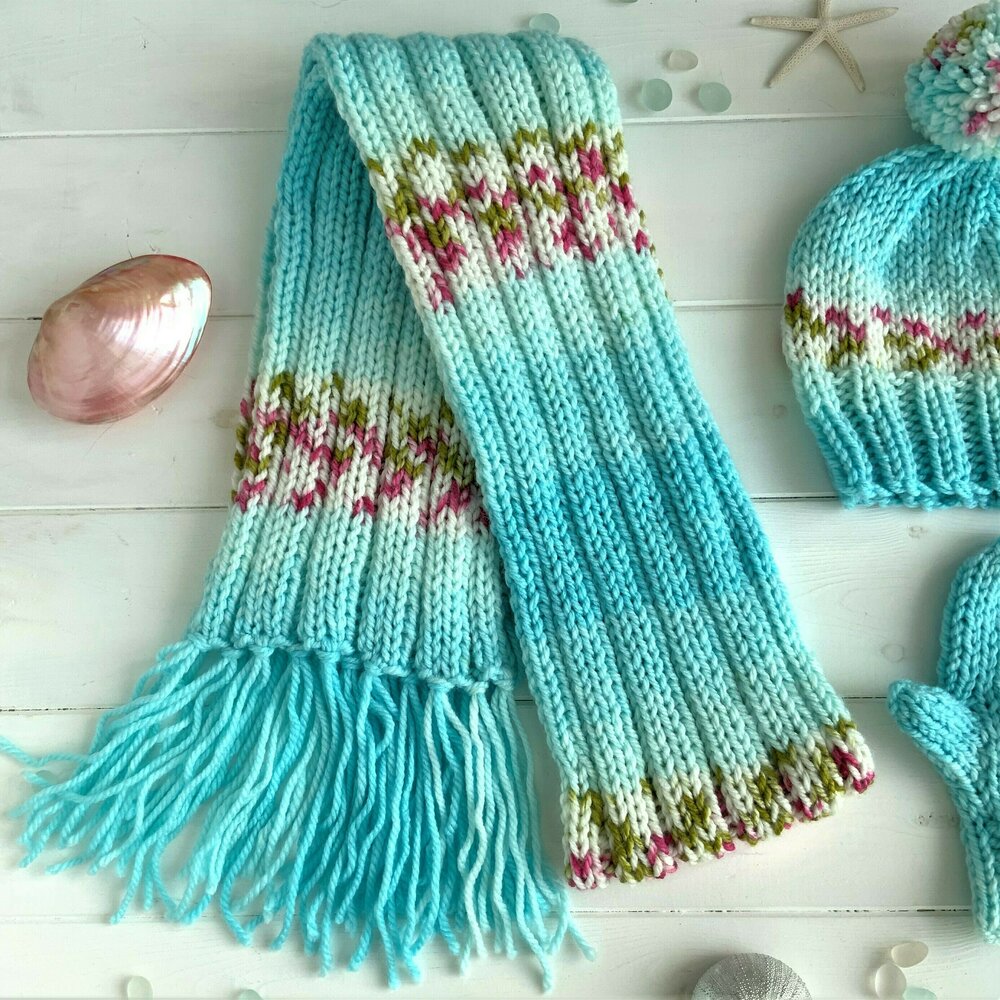 Hope Hat, Gloves and Scarf.