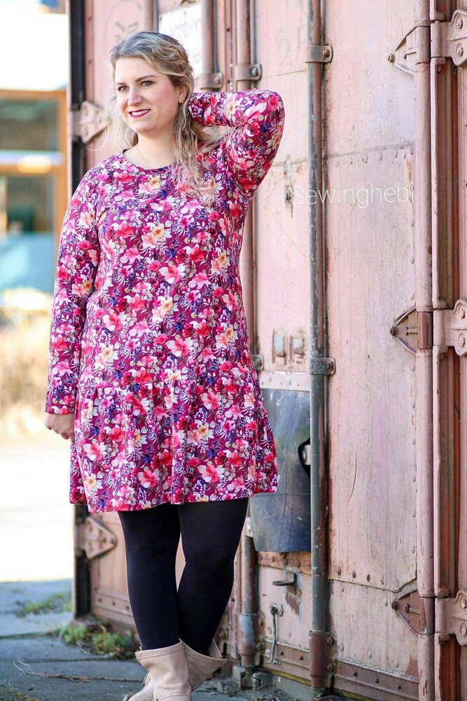 *Ladies Raglan Dress* Raglankleid Hoodiekleid