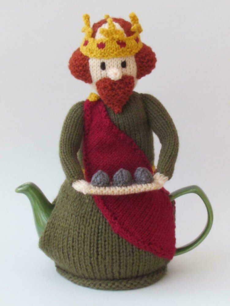King Alfred the Great Tea Cosy Knitting Pattern