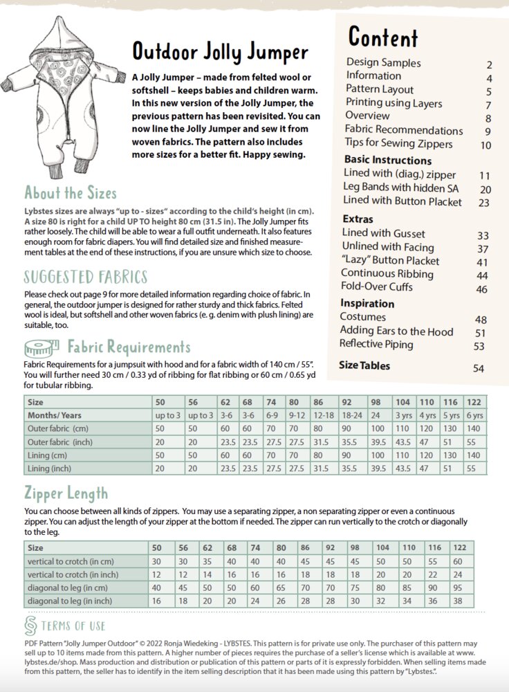 Jolly Jumper Outdoor Size 50 122