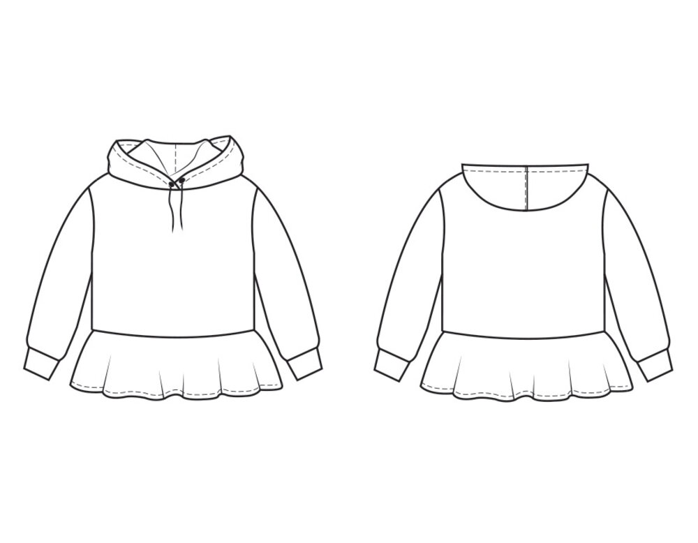 Hoodie Thari PDF Pattern