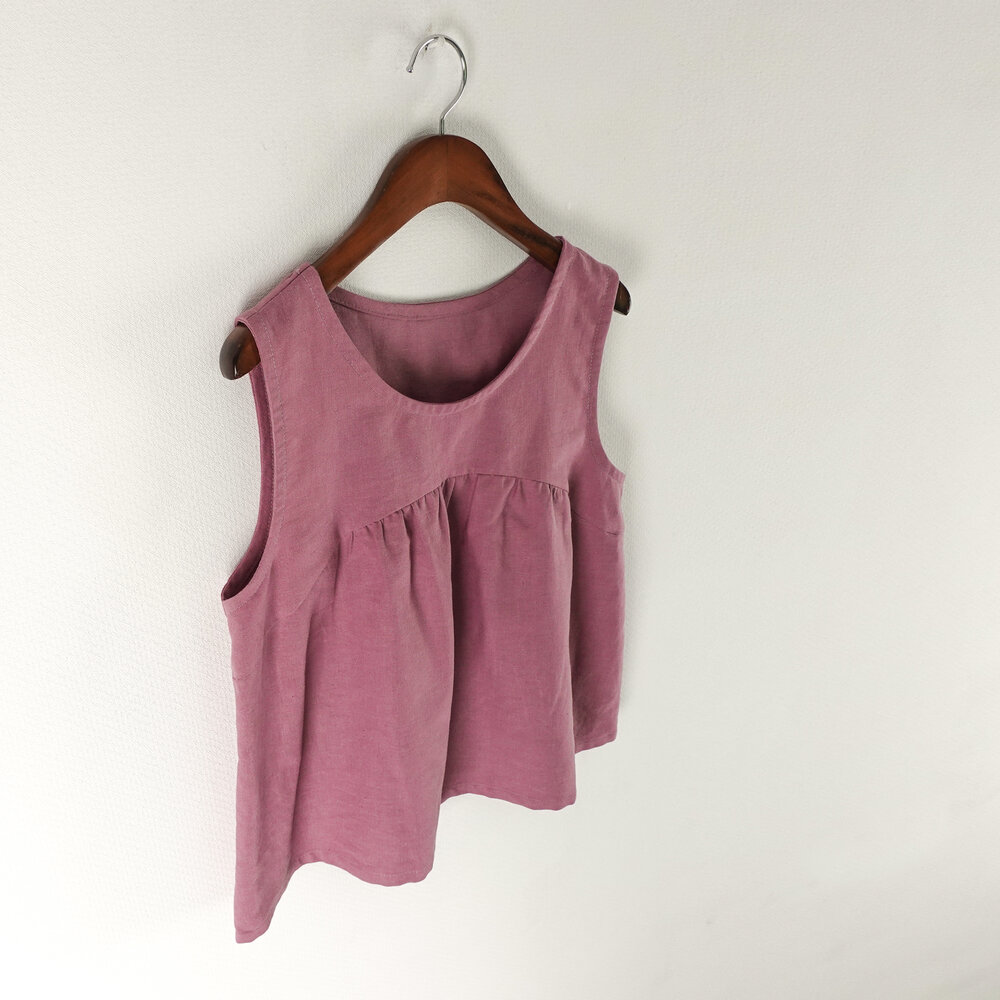Crop Tank Top Sewing Pattern for Women