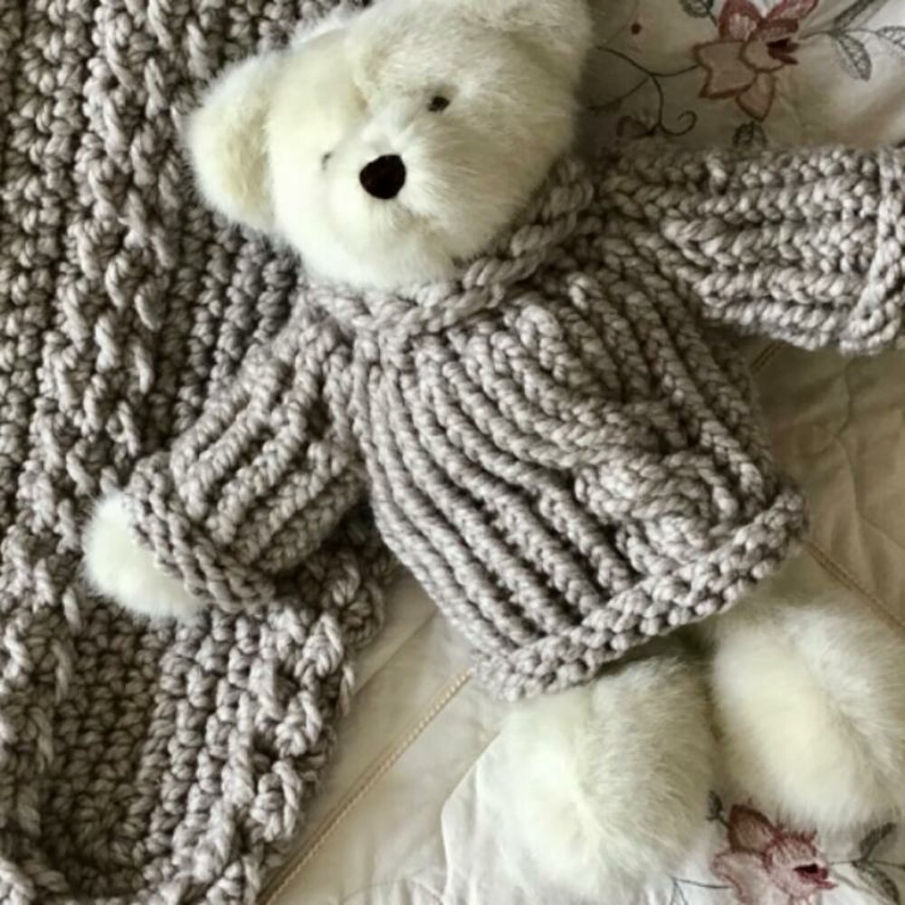 Silver Lining Baby Blanket