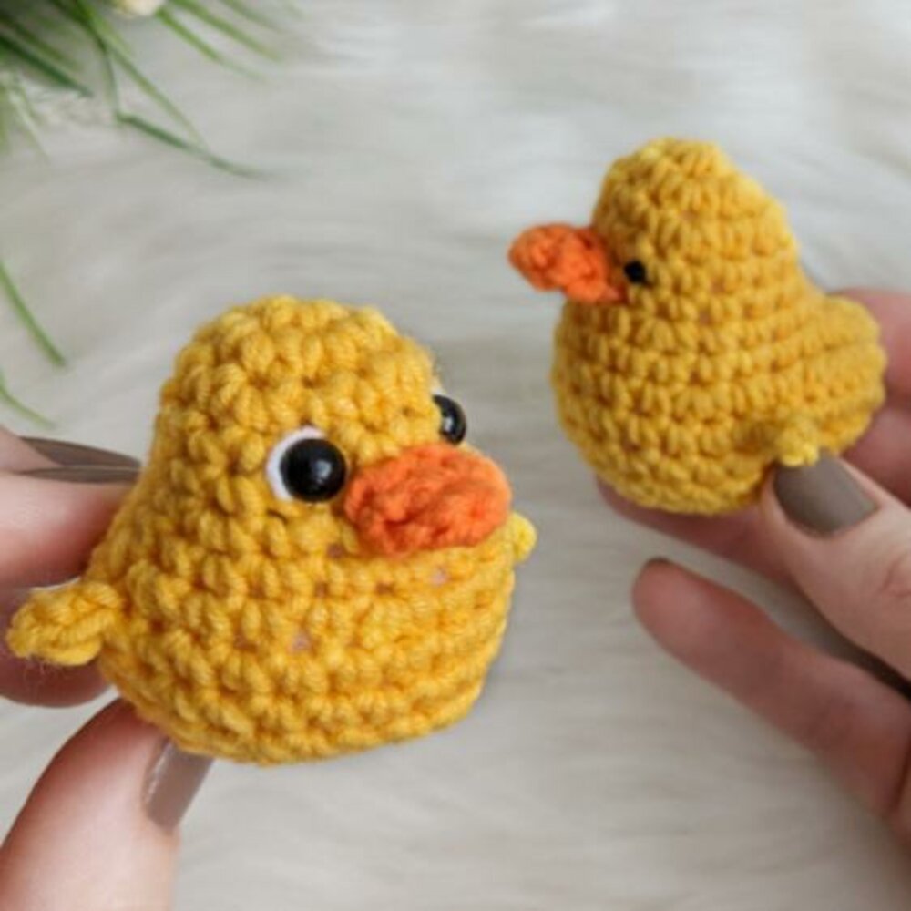 Crochet duck pattern, amigurumi rubber duck crochet pattern