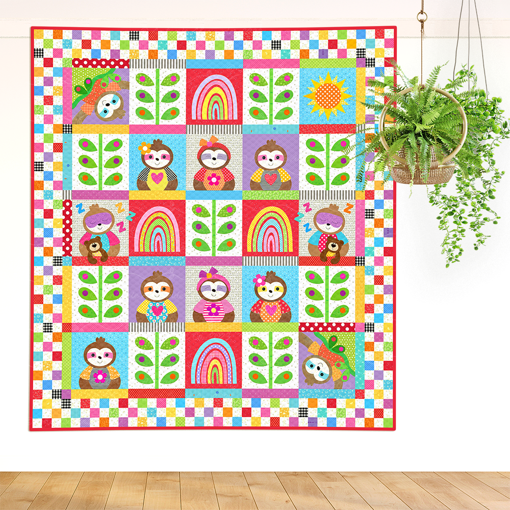Sleepy Sloths Quilt Pattern