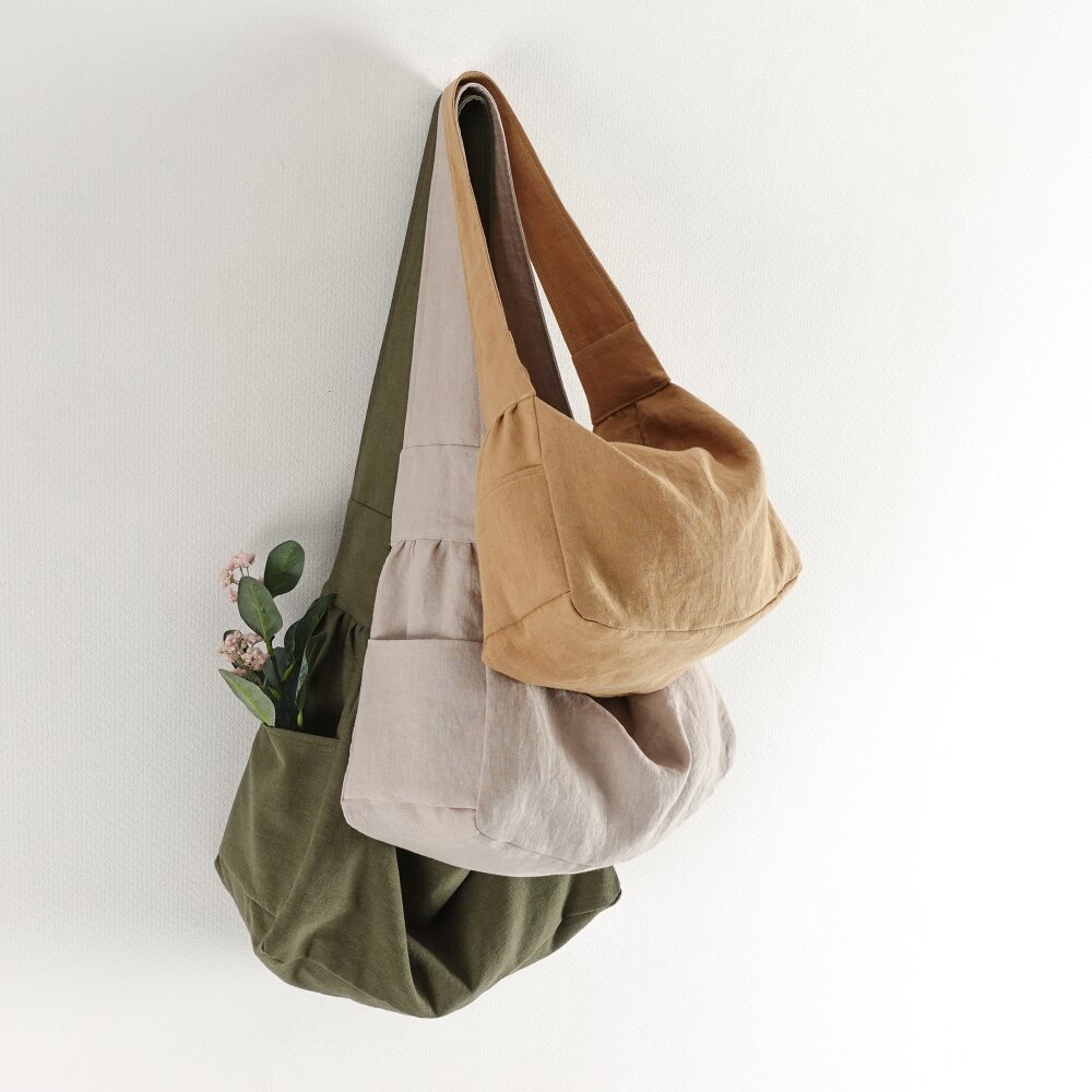 Side Pocket Hobo Bag Sewing Pattern Shoulder Bag Pattern