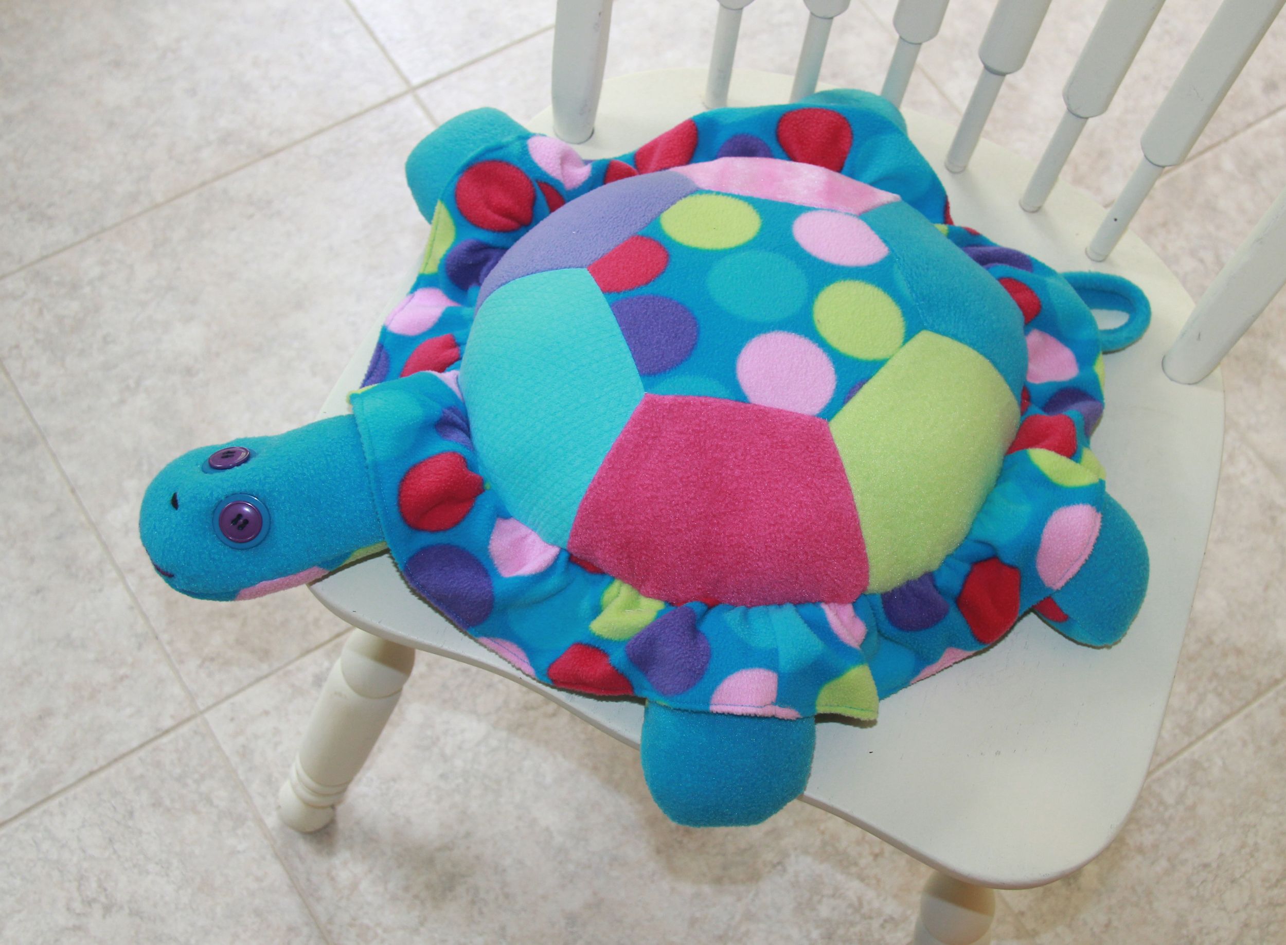 Turtle Pillow Sewing Pattern