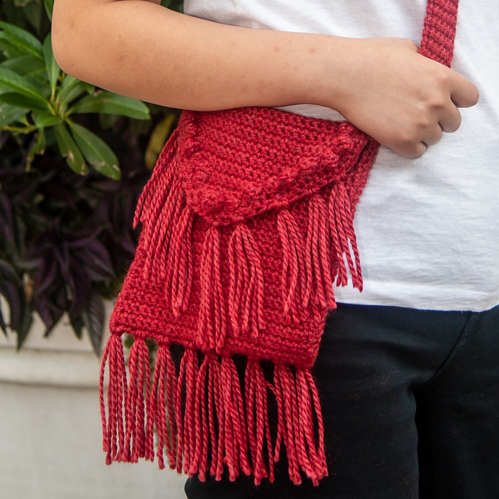 Boho Shoulder Bag Crochet Pattern Crossbody Bag