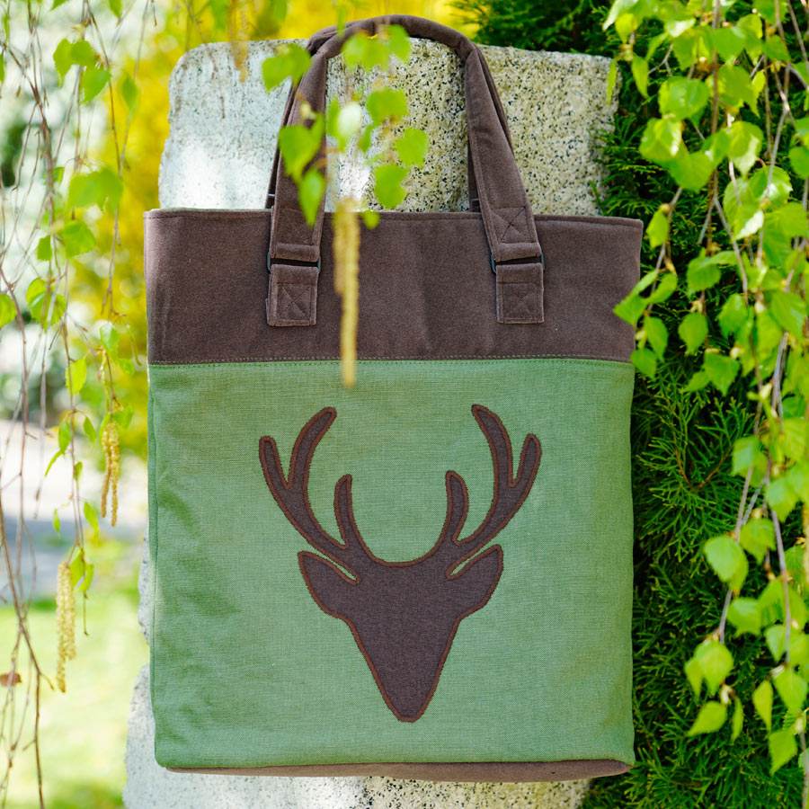 Carrying Bag Deer Pattern and Sewing Instructions