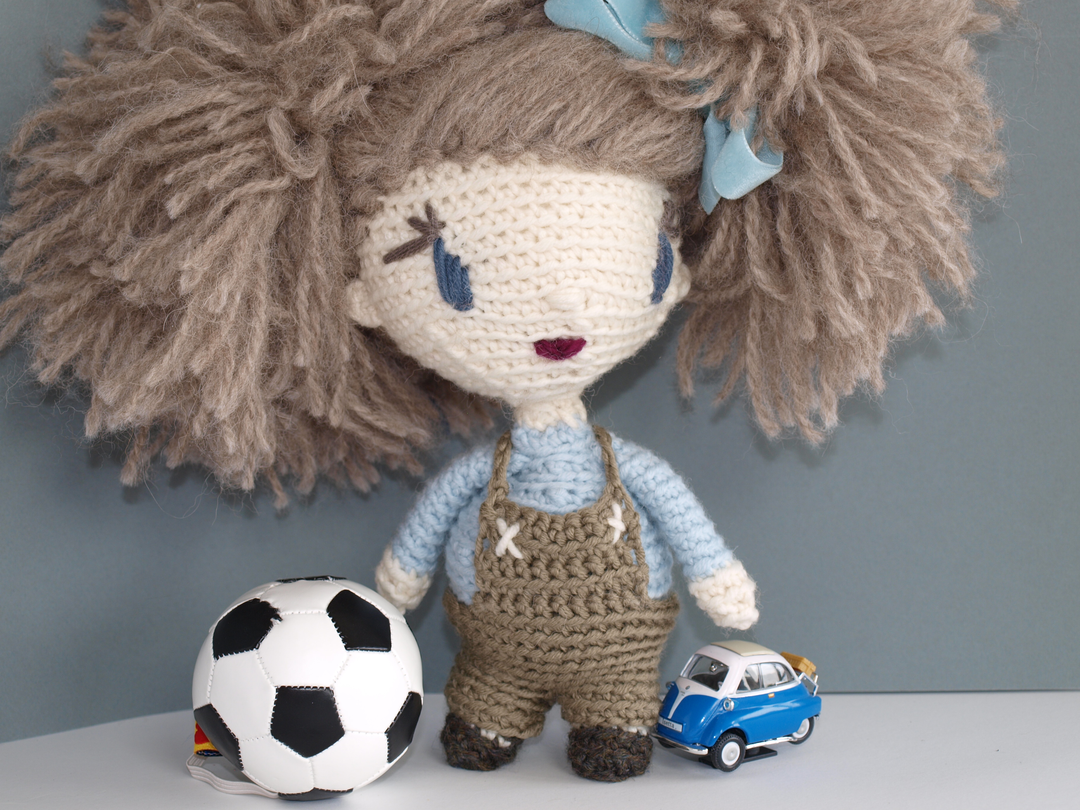 Häkelanleitung Puppe Lily auf Englisch