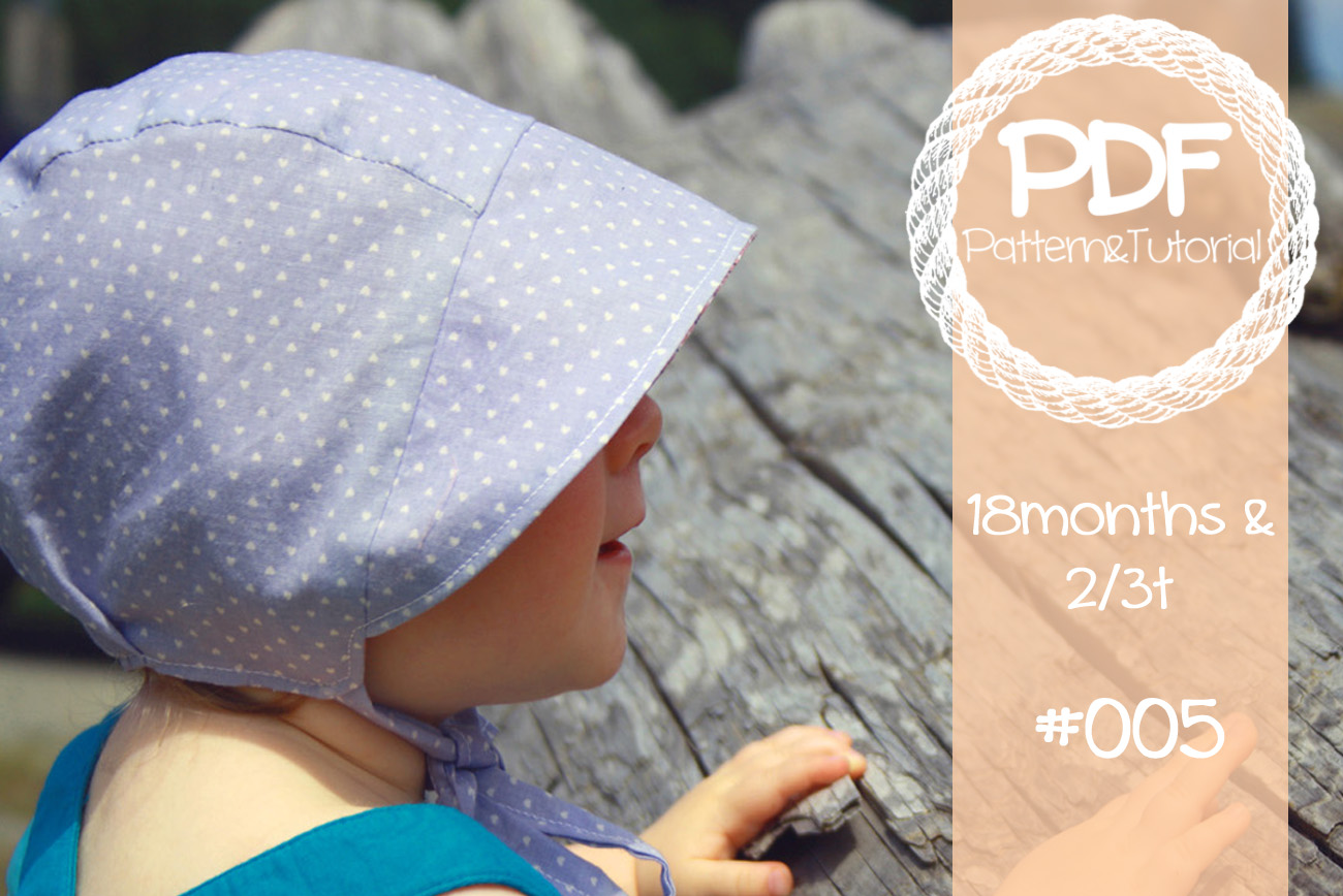 Short Brimmed Toddler // Reversible Baby Sewing Pattern
