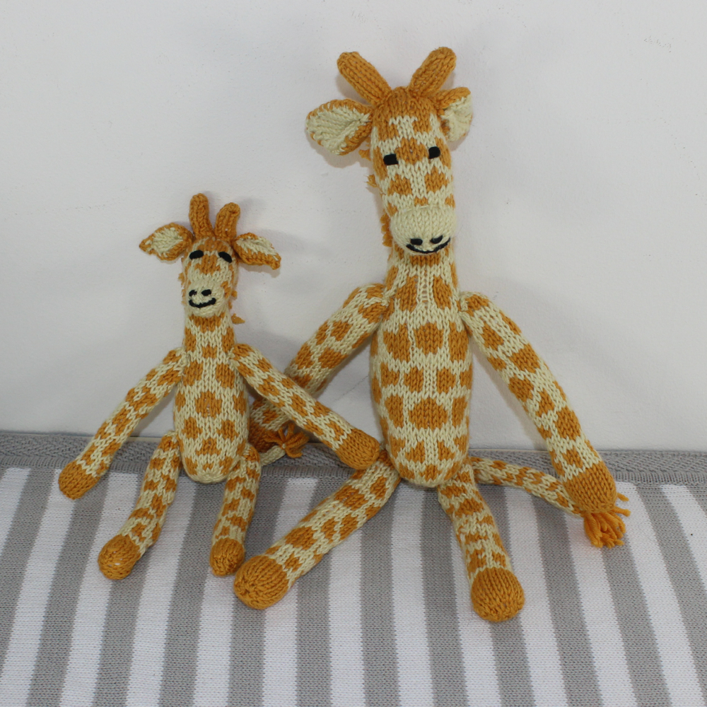 Cute Mother and Baby Giraffe Toys