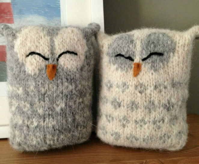 Owl Knitting Pattern Chart Knitting Ideas DIY