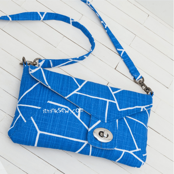 1353 Polly Clutch Bag PDF Pattern (2 Sizes)