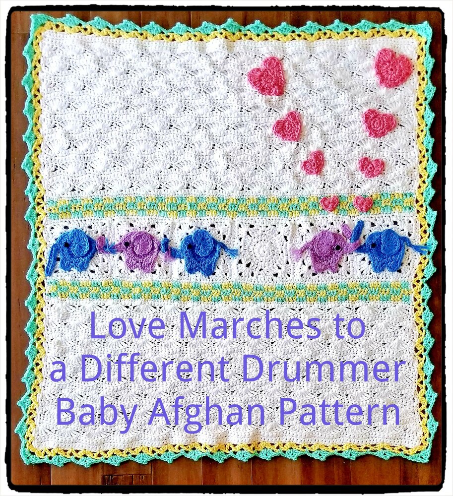 Marching Elephant Blanket