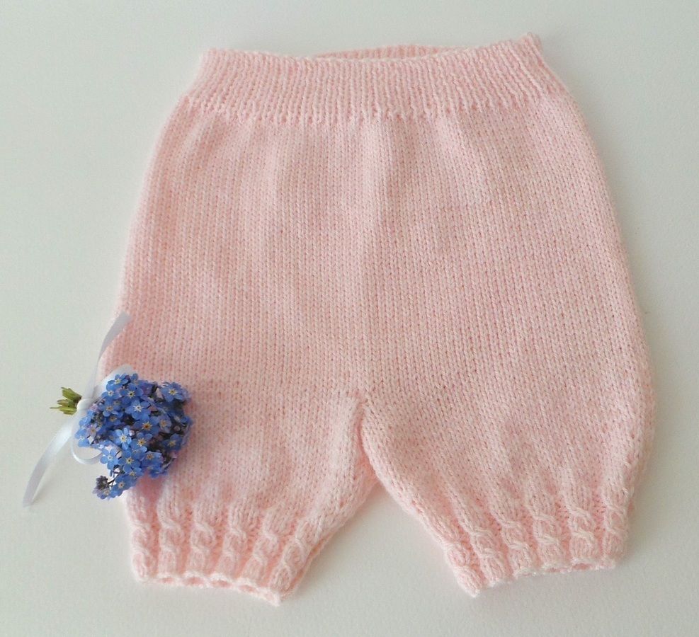 Baby short 3 mois tutoriel tricot bébé PDF