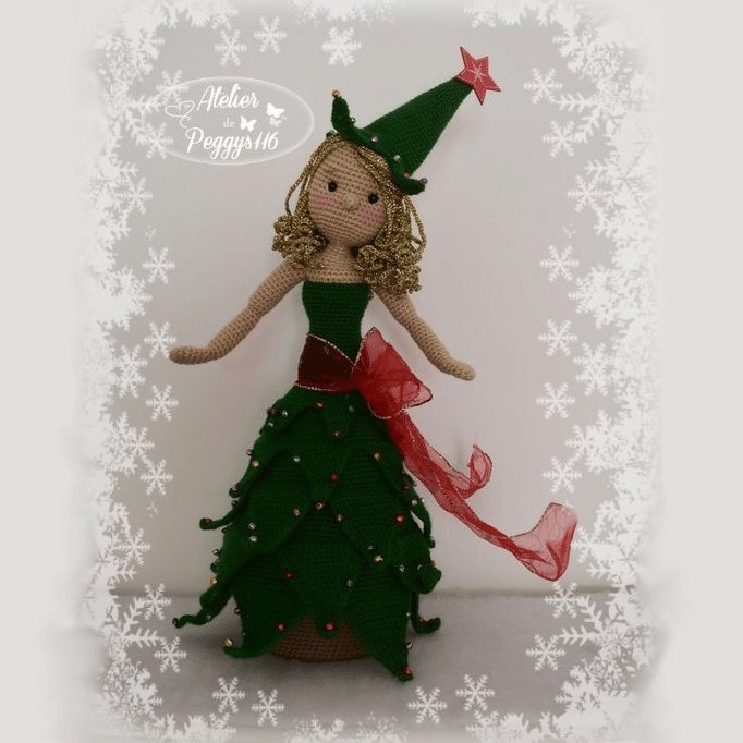 Christmas Tree Doll Box