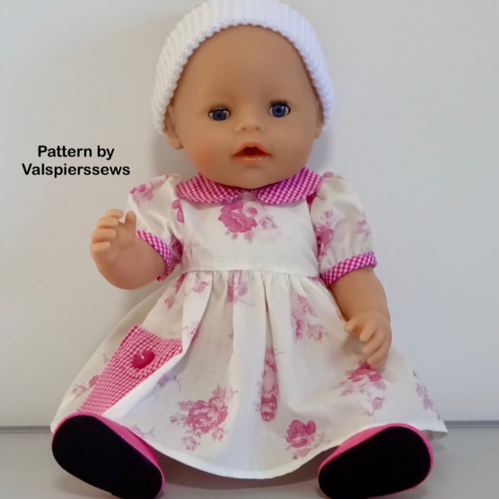 Baby Doll Dress fits 17" Baby Born®