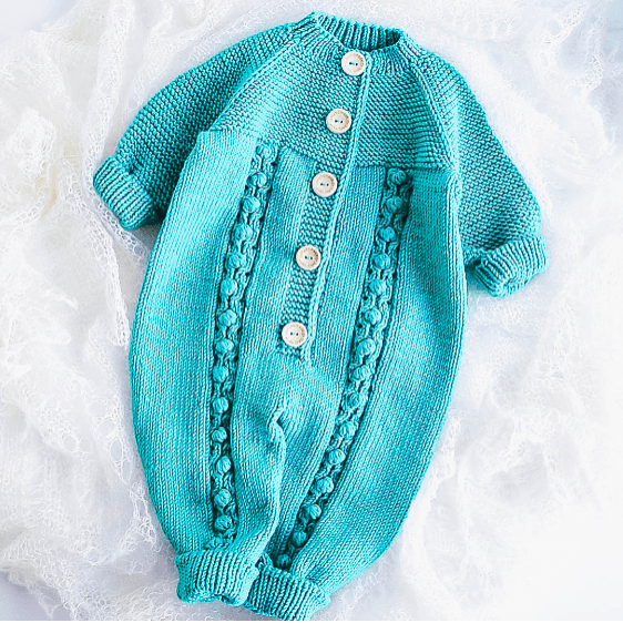 BABY JUMPSUIT Knitting Pattern