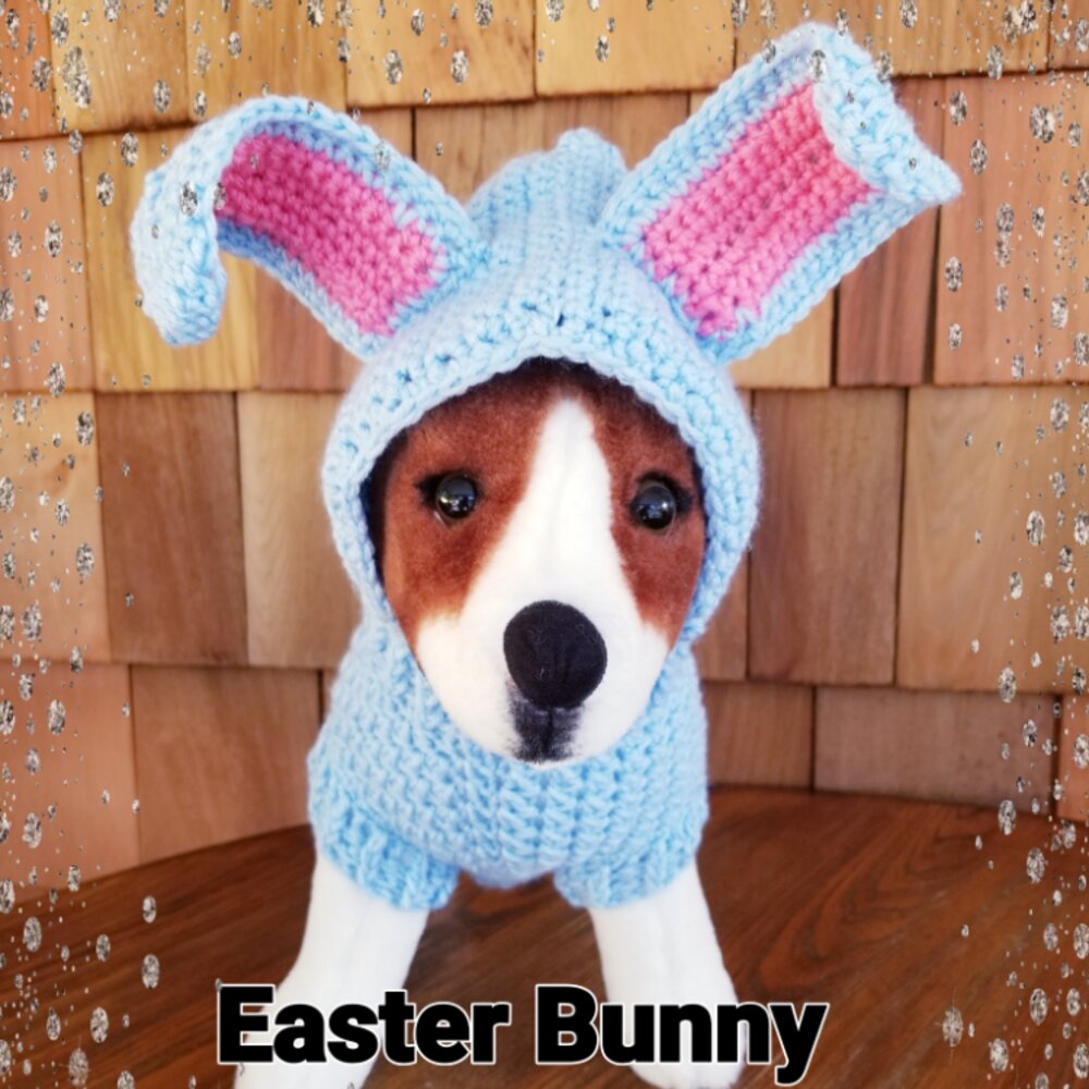 Easter Bunny Dog Costume
