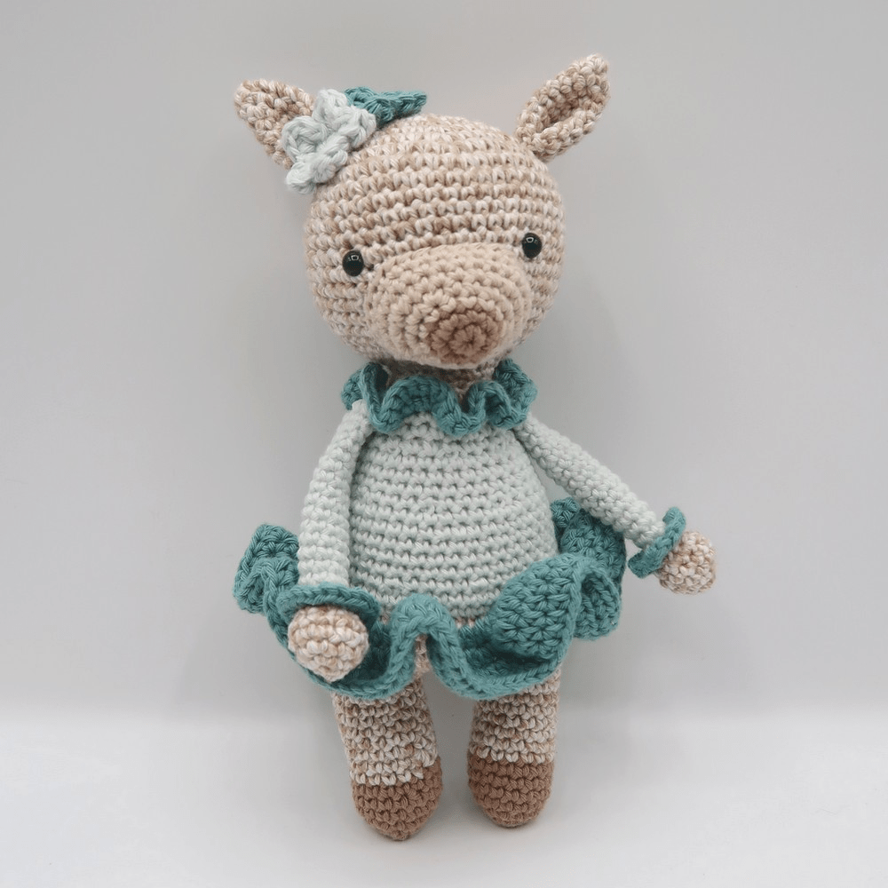 Misha, la biche • Amigurumi au crochet
