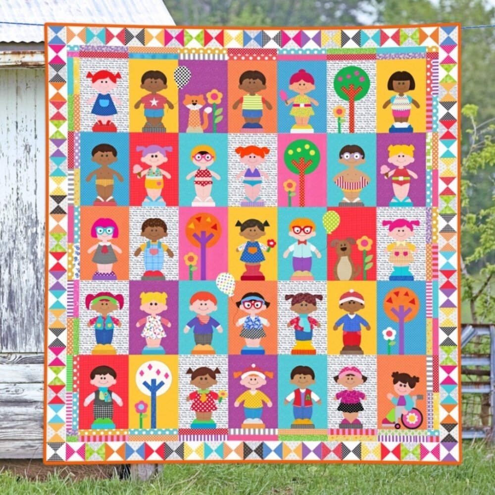 Paper Dolls Quilt Pattern