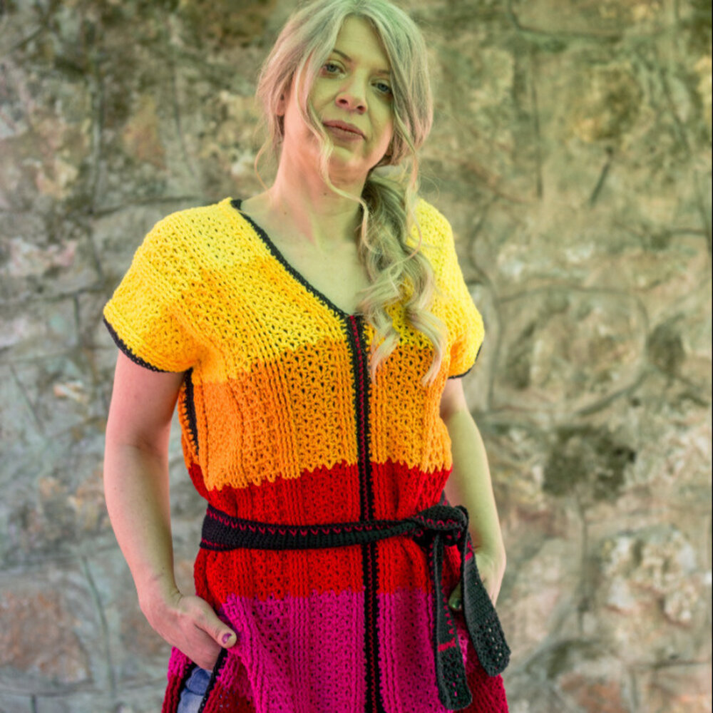 KIMONO COVERUP PDF CROCHET PATTERN